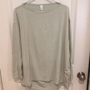 Lululemon Athletica Sage Green Long Sleeve